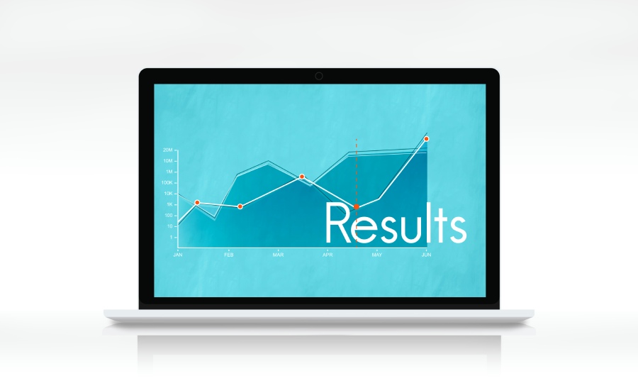 SEO ranking fluctuations showing search position changes