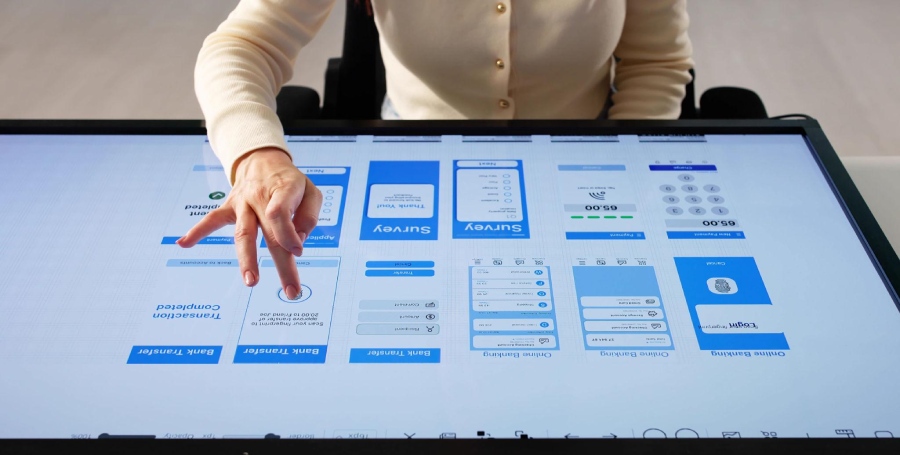 Responsive business website displayed across desktop, tablet, and mobile devices.