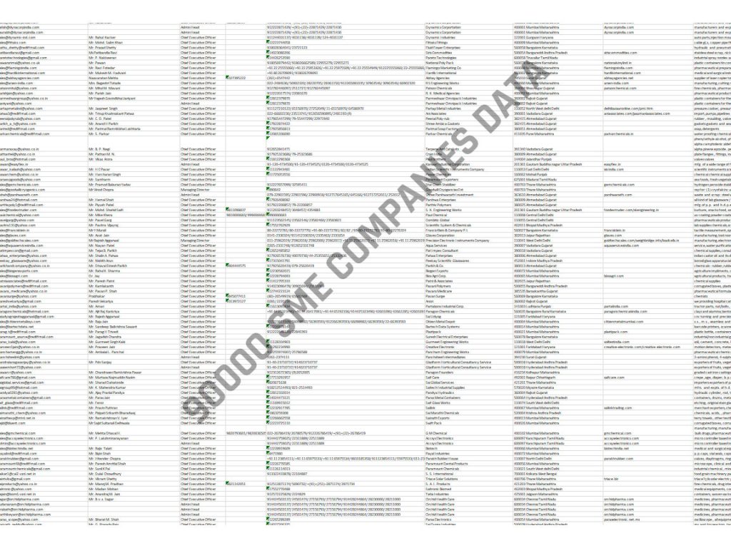 free business data